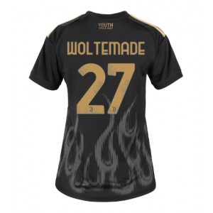 Juventus Nick Woltemade #27 Jalkapallovaatteet Naisten Kolmaspaita 2026-27 Lyhythihainen